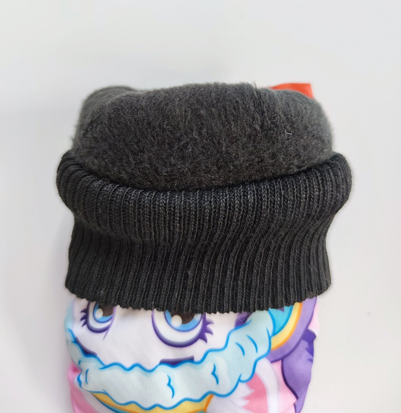 Dívčí zimní rukavice BING palčáky - tmavě růžové