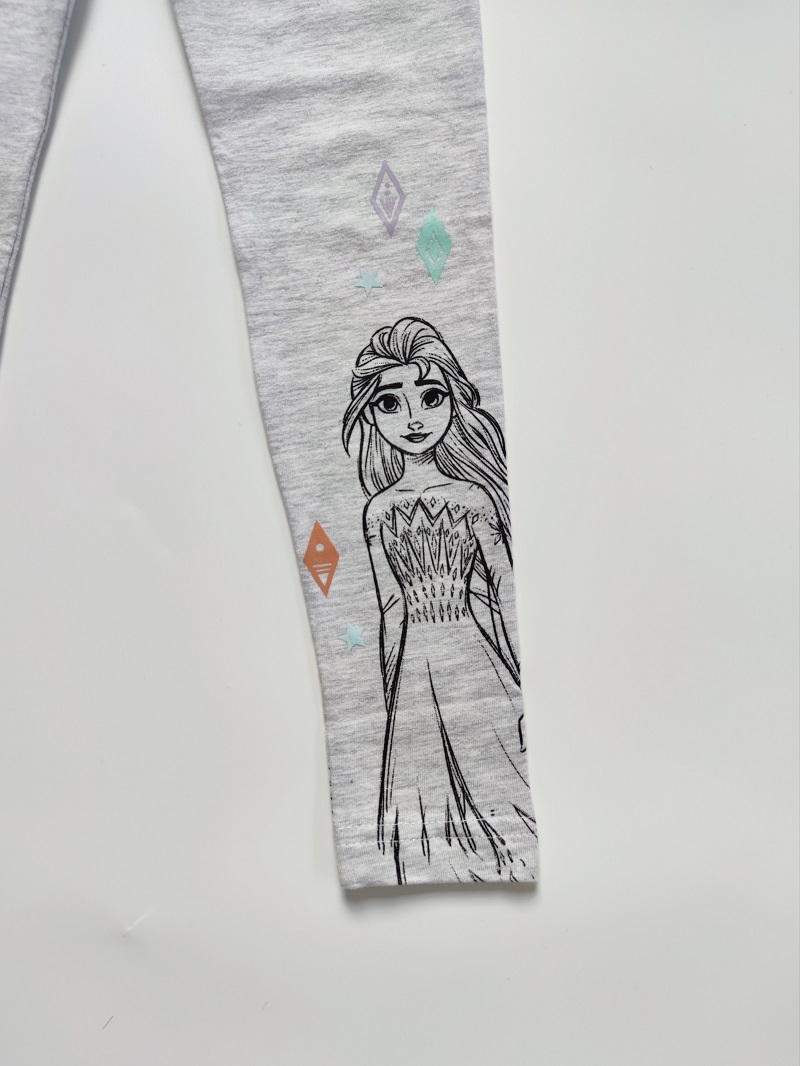 Dívčí legíny FROZEN - šedé