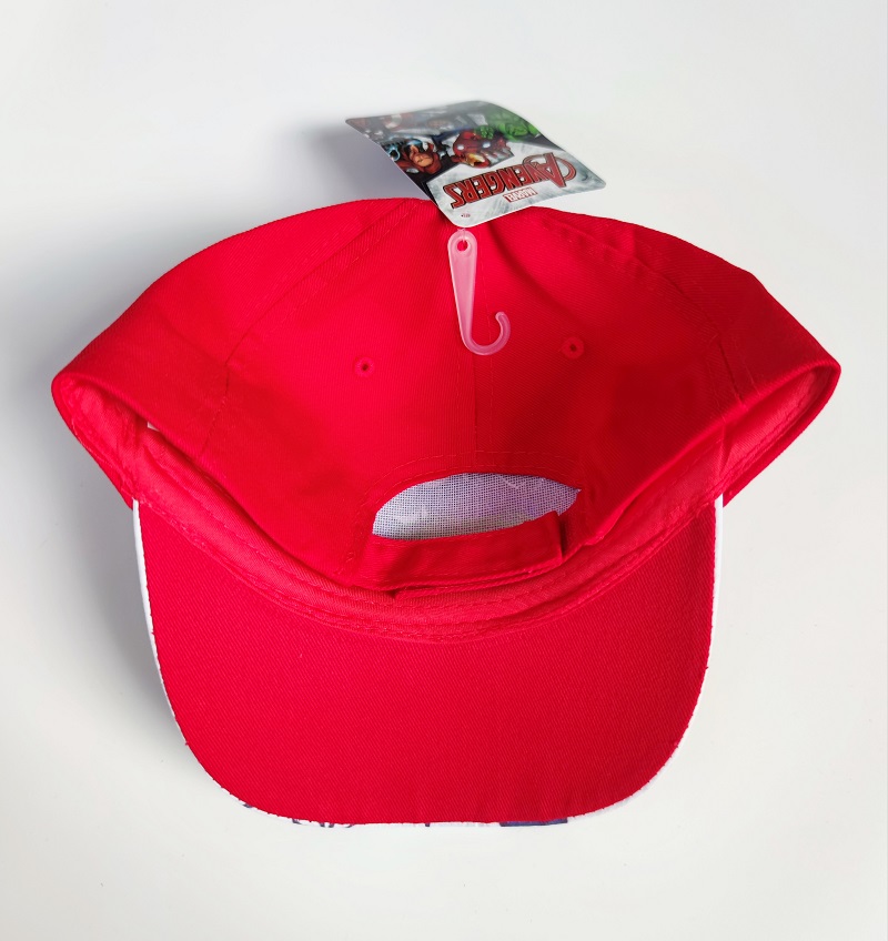 Chlapecká kšiltovka AVENGERS červeno-bílá