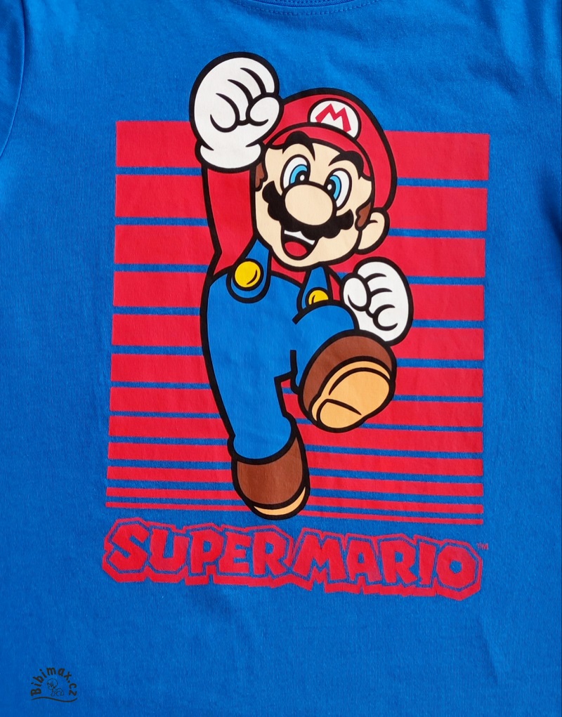 Chlapecké tričko SUPER MARIO modré
