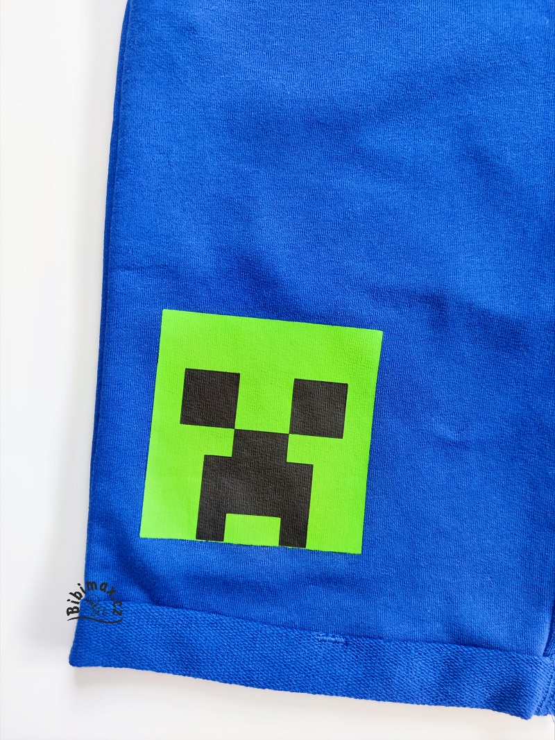 Chlapecké kraťasy MINECRAFT - modré