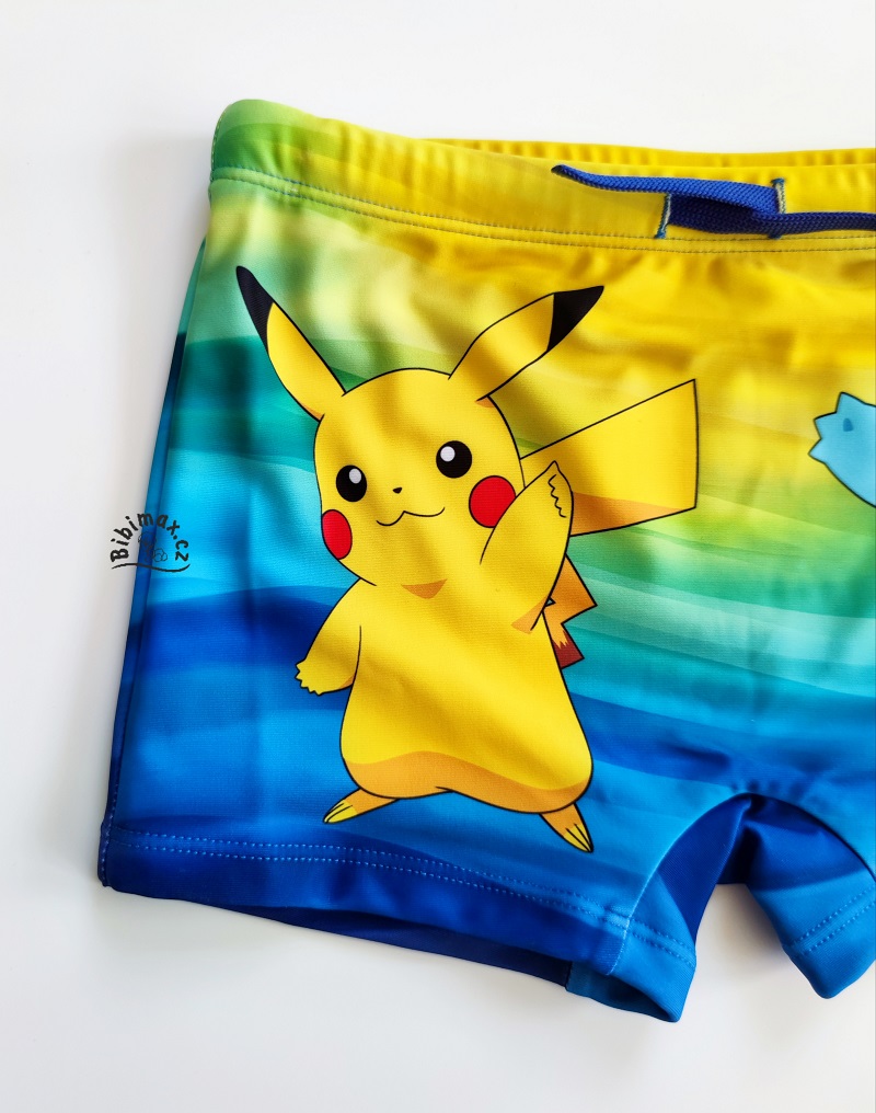 Chlapecké plavky POKEMON modro/žluté