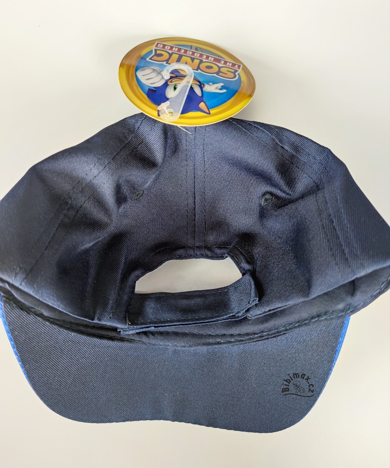 Chlapecká kšiltovka SONIC tmavě modrá - Let´s roll