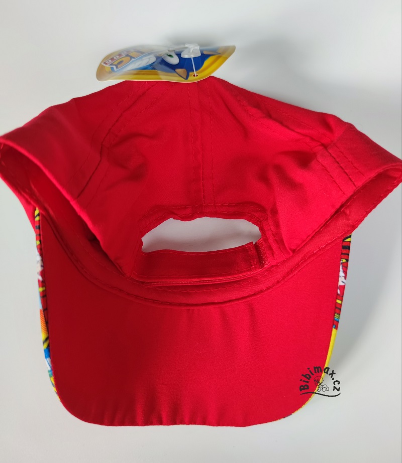Chlapecká kšiltovka SONIC červená