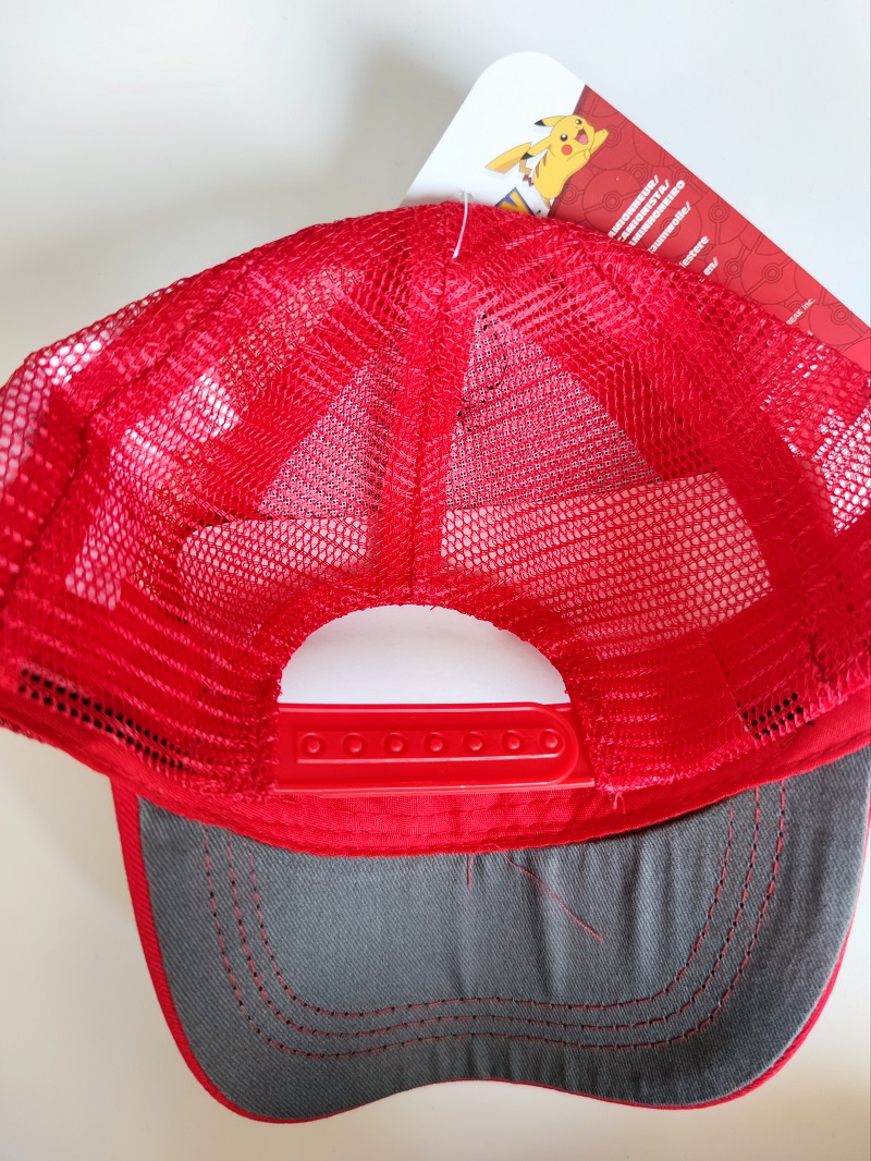 Chlapecká kšiltovka se síťkou POKÉMON červená