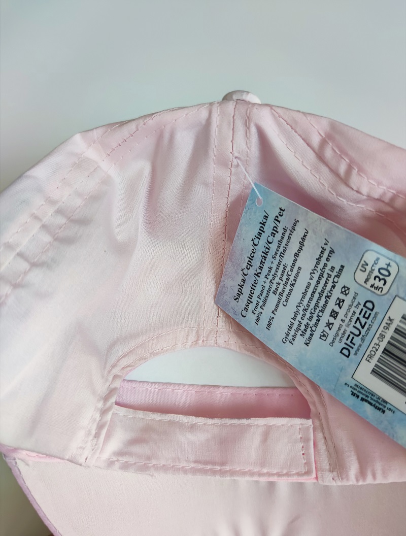 Dívčí kšiltovka Disney FROZEN - světle růžová -Find