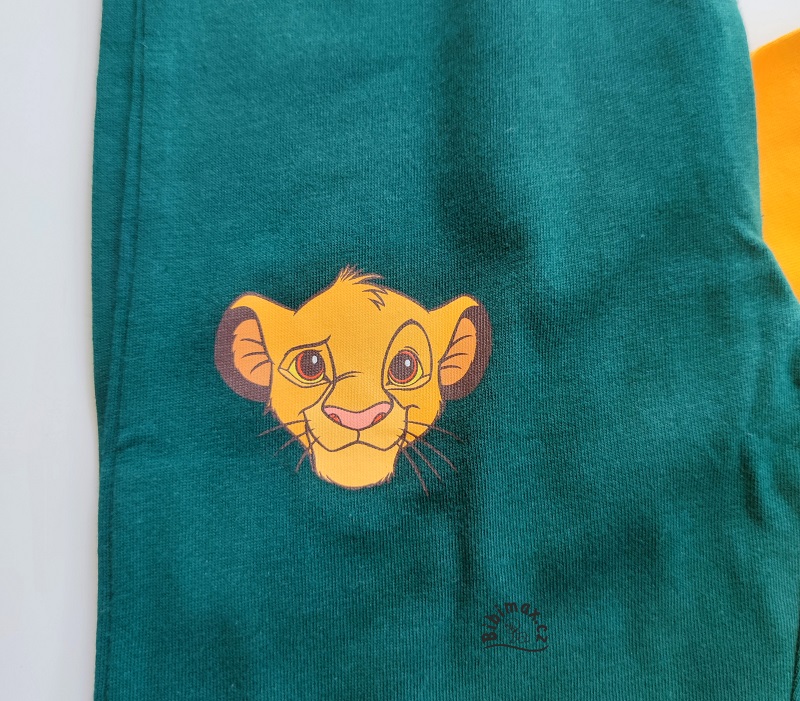 Chlapecké pyžamo LVÍ KRÁL žluté - Better