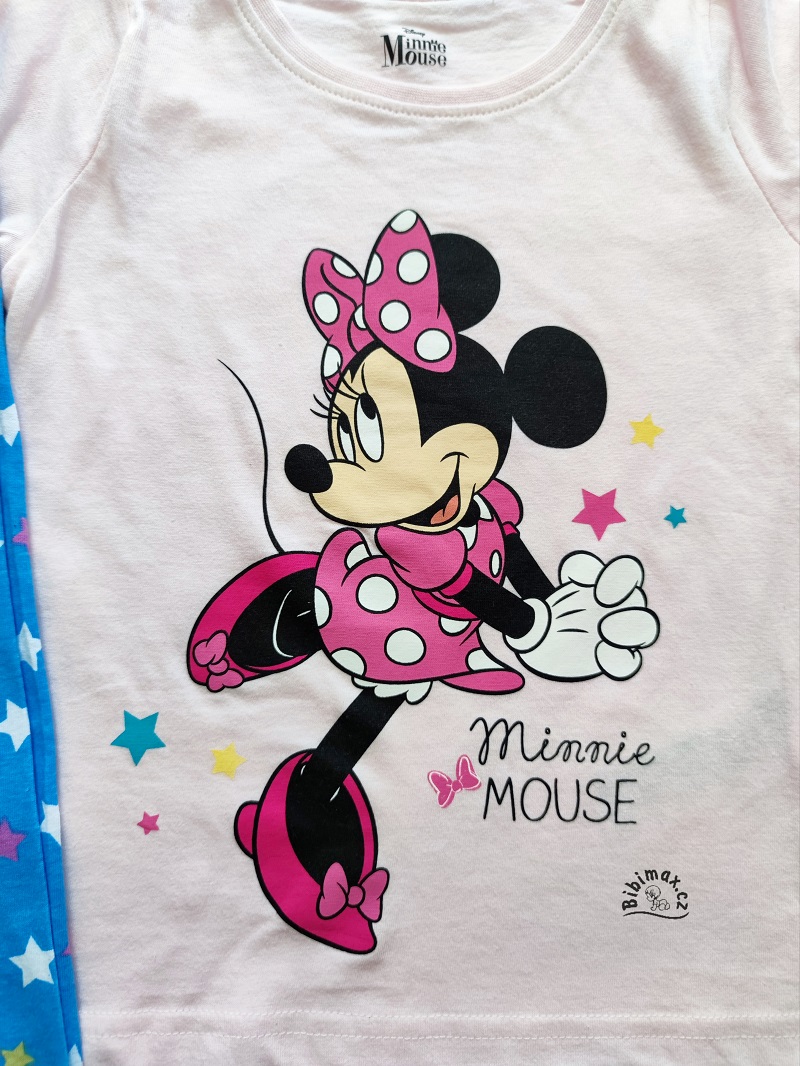Dívčí pyžamo disney MINNIE růžovo-modré