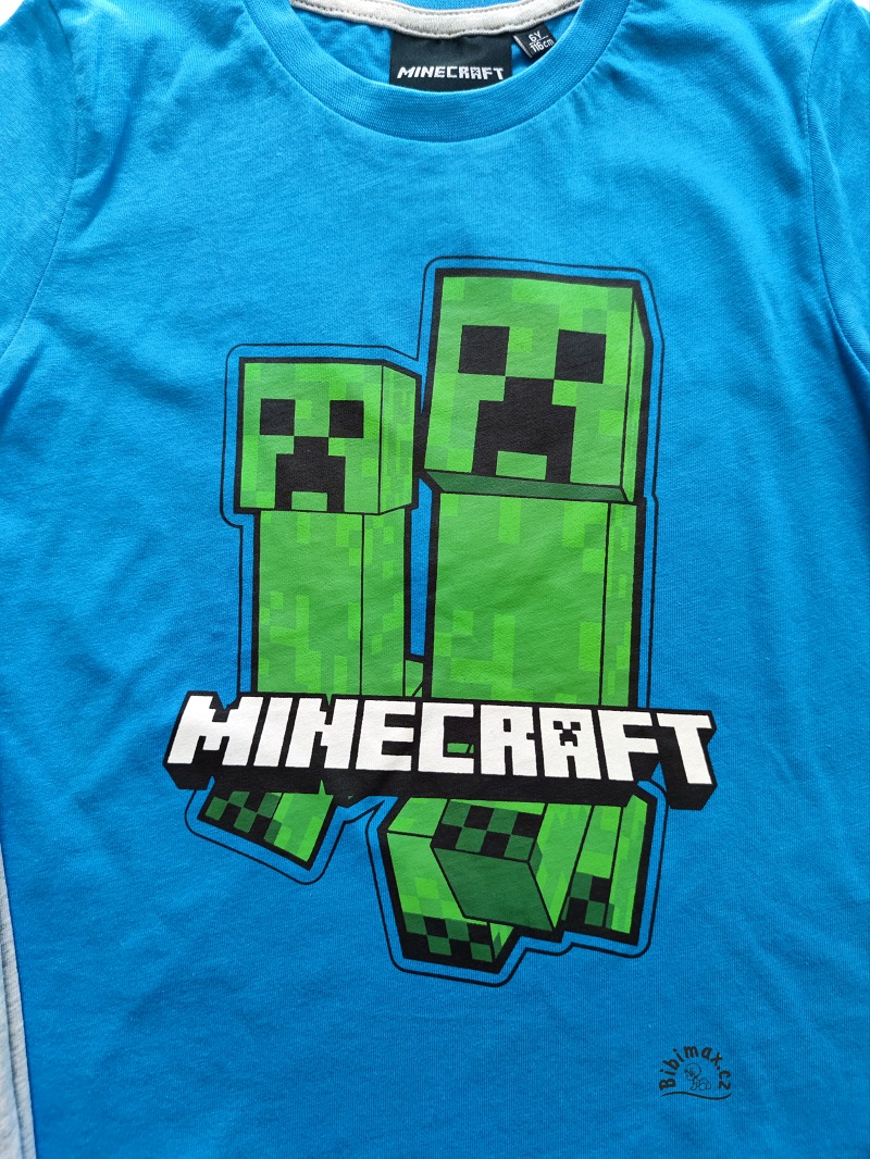 Chlapecké pyžamo MINECRAFT modré