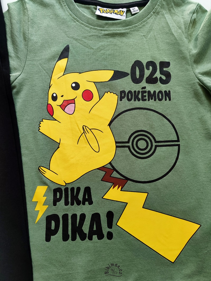 Chlapecké pyžamo POKÉMON zelenkavé