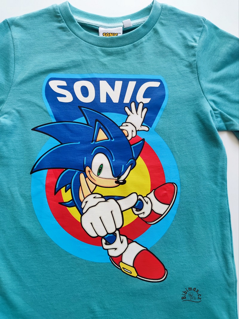 Chlapecké tričko SONIC tyrkysové DR