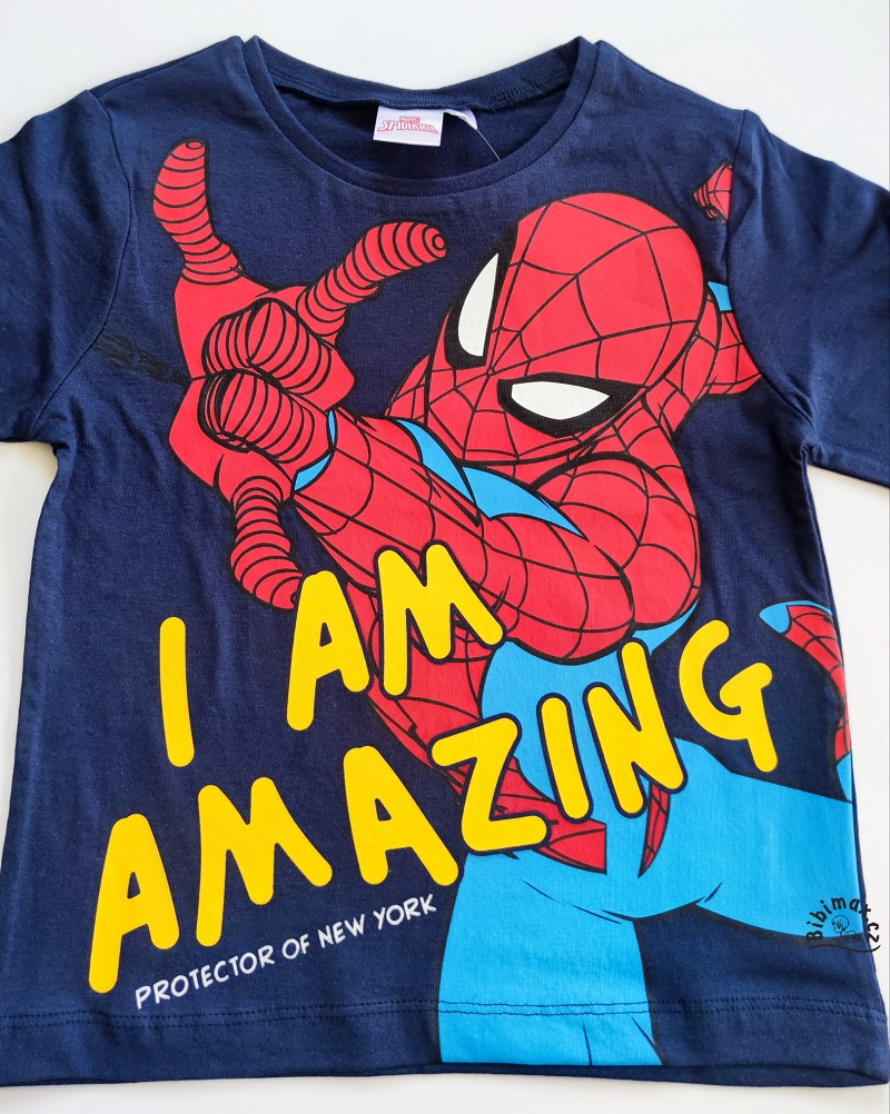 Chlapecké tričko marvel SPIDERMAN tmavě modré AMAZING DR