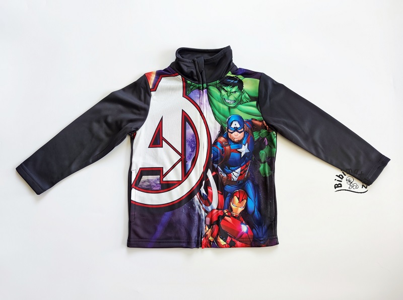 Tepláková souprava AVENGERS tmavě šedá A