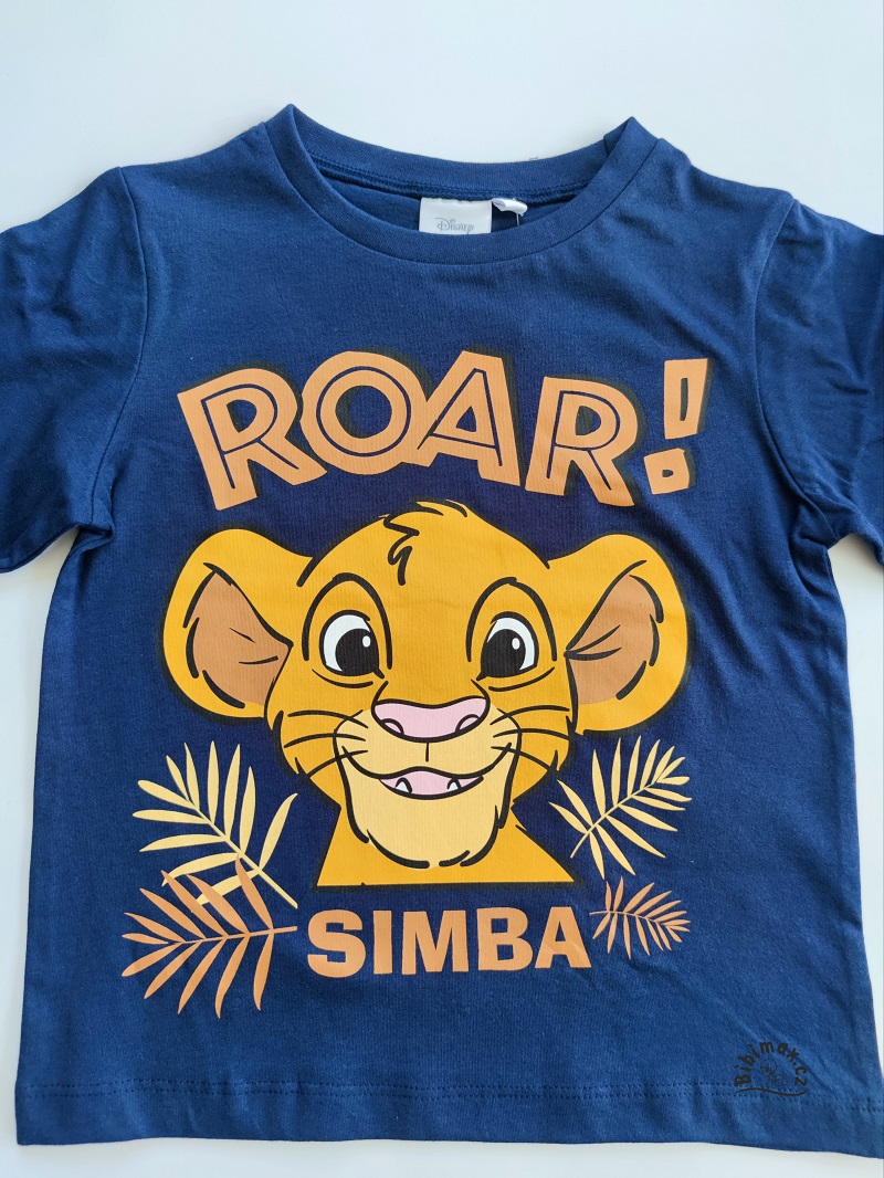 Chlapecké tričko LVÍ KRÁL tmavě modré DR