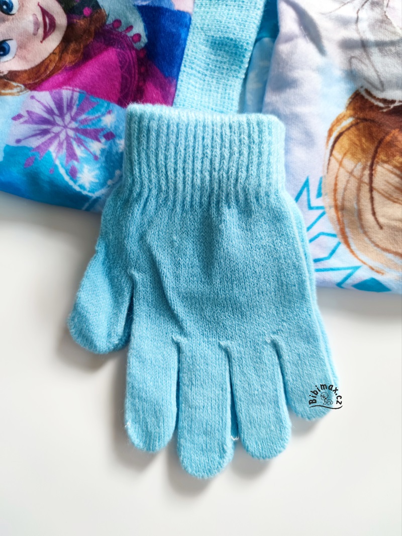 Zimní komplet FROZEN modrý