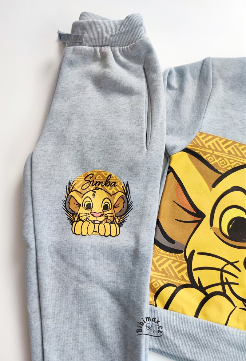 Chlapecká tepláková souprava LVÍ KRÁL