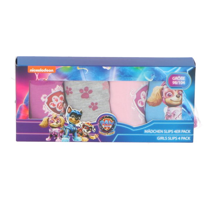 Dívčí kalhotky TLAPKOVÁ PATROLA - 4 ks