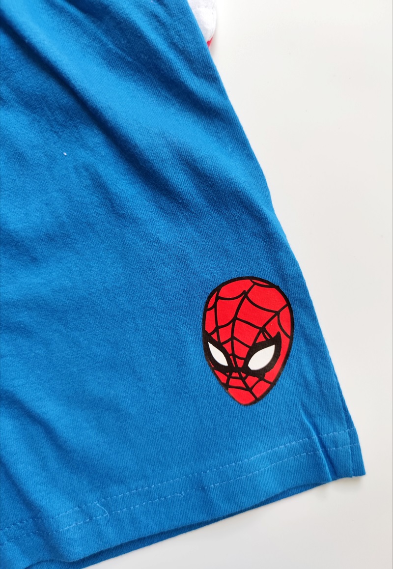 Chlapecké letní pyžamo SPIDERMAN modré