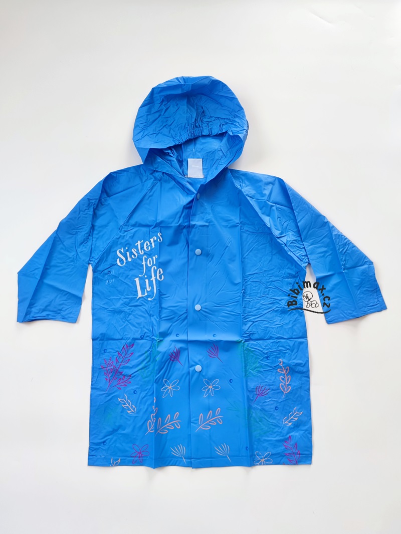 Dívčí pláštěnka FROZEN modrá M2