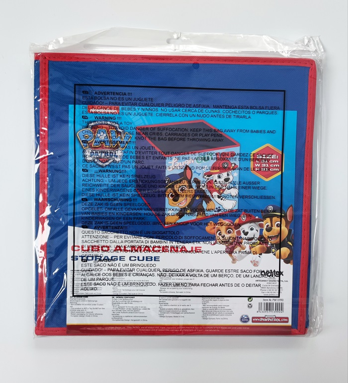 Látkový box na hračky TLAPKOVÁ PATROLA