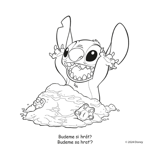 Pexeso v sešitu LITO & STITCH