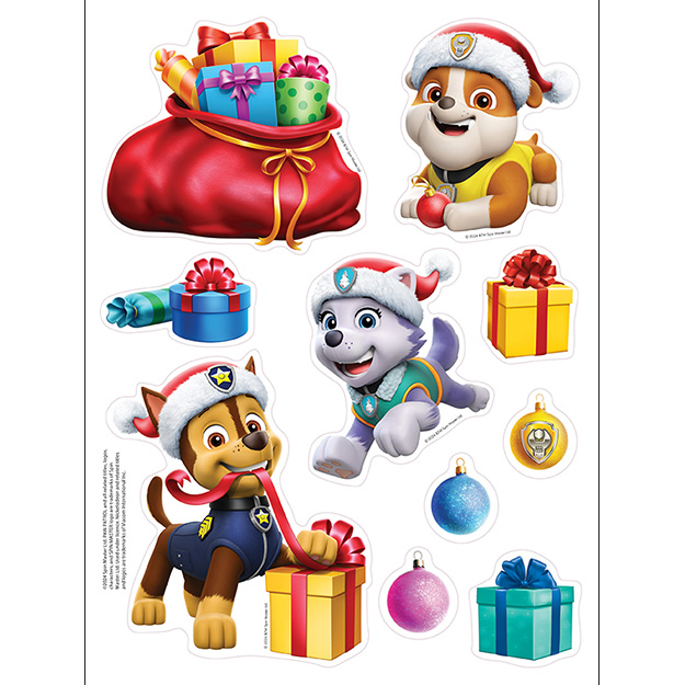Vánoční aktivity se samolepkami TLAPKOVÁ PATROLA