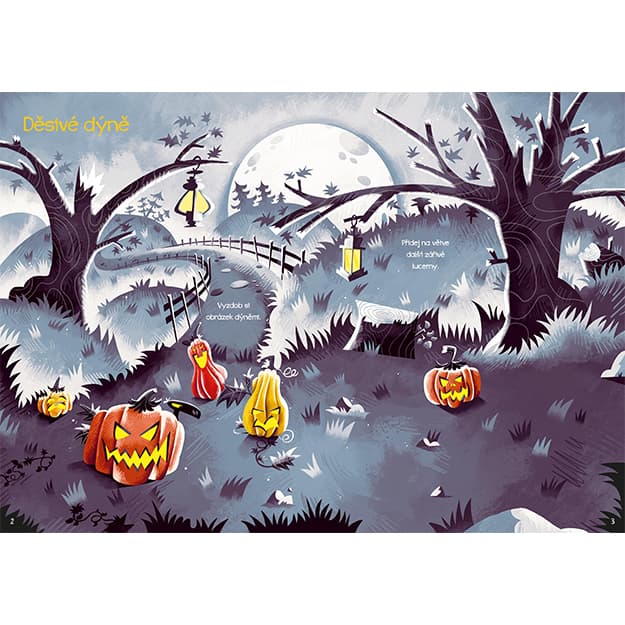 Moje první samolepkování TŘPITIVÝ HALLOWEEN