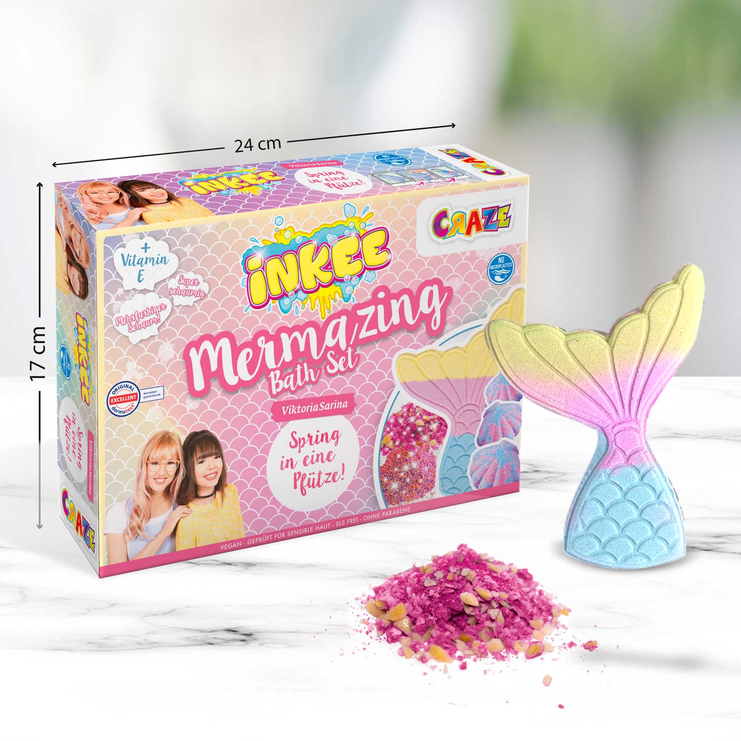 INKEE – Úžasný koupelový set Viktoria & Sarina