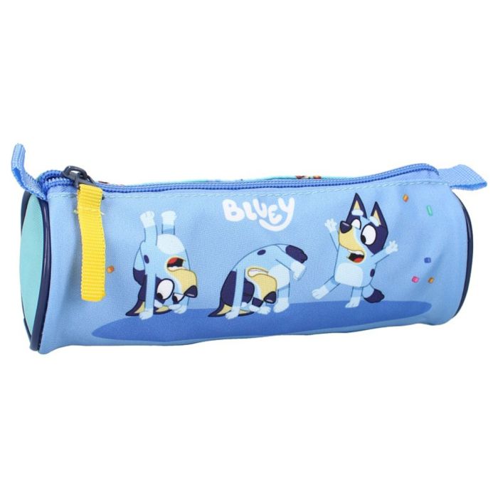 Plátěné kulaté pouzdro/penál BLUEY