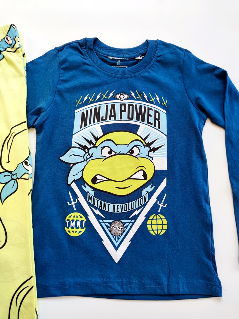 Chlapecké pyžamo ŹELVY NINJA tmavě modré