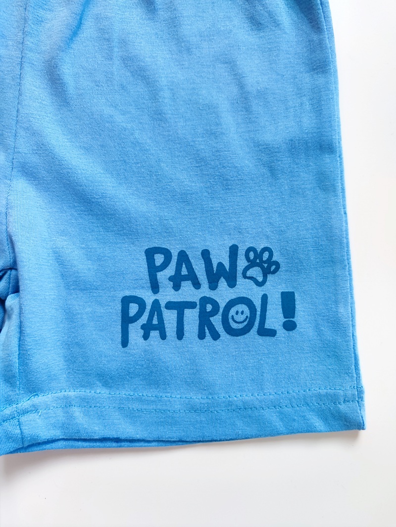 Chlapecké letní pyžamo TLAPKOVÁ PATROLA - nebesky modré