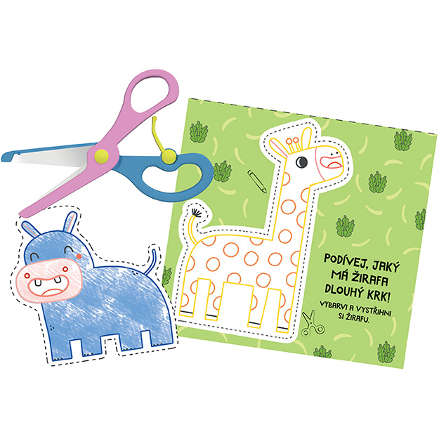 Vystřihovánky s nůžkami ZOO