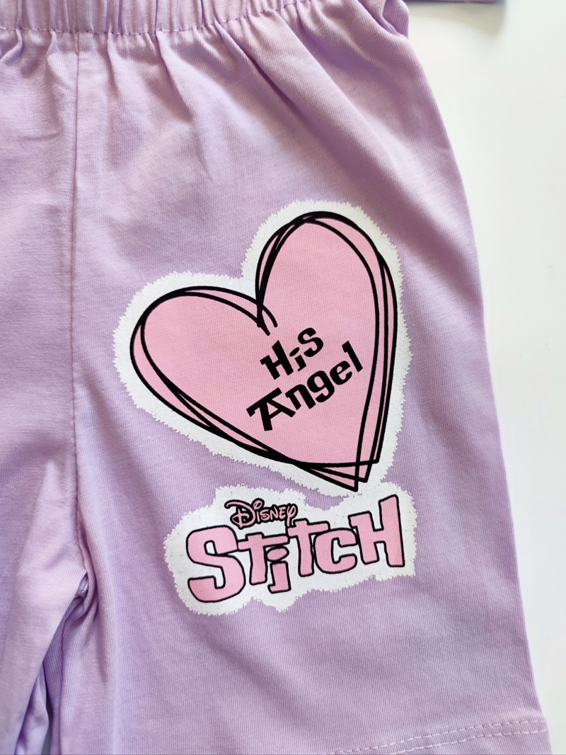 Dívčí letní komplet STITCH failkový