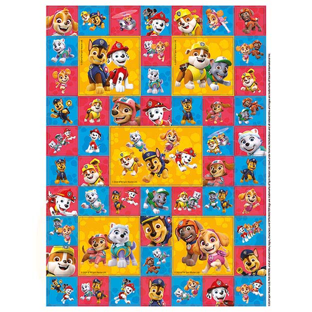 100 samolepek s omalovánkami TLAPKOVÁ PATROLA 