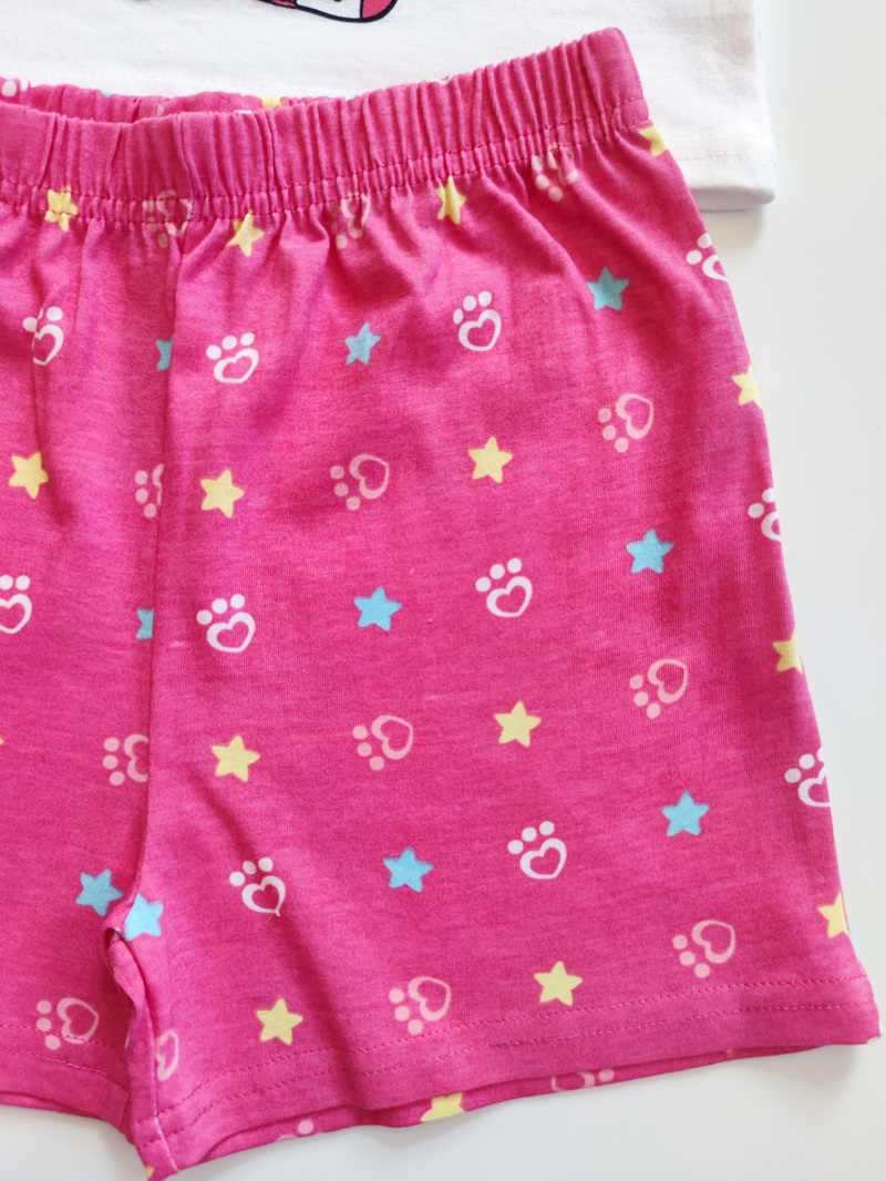 Dívčí letní pyžamo GABBY´S DOLLHOUSE šedo/zelenkavé