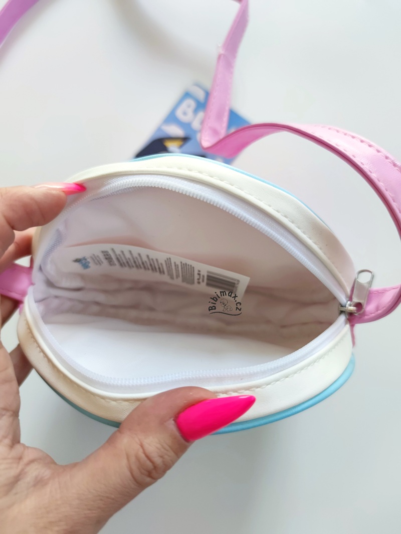 Dívčí taška přes rameno BLUEY kulatá