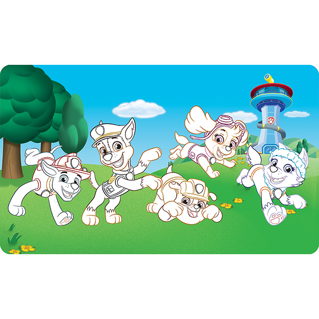 Maluj vodou zas a znovu TLAPKOVÁ PATROLA