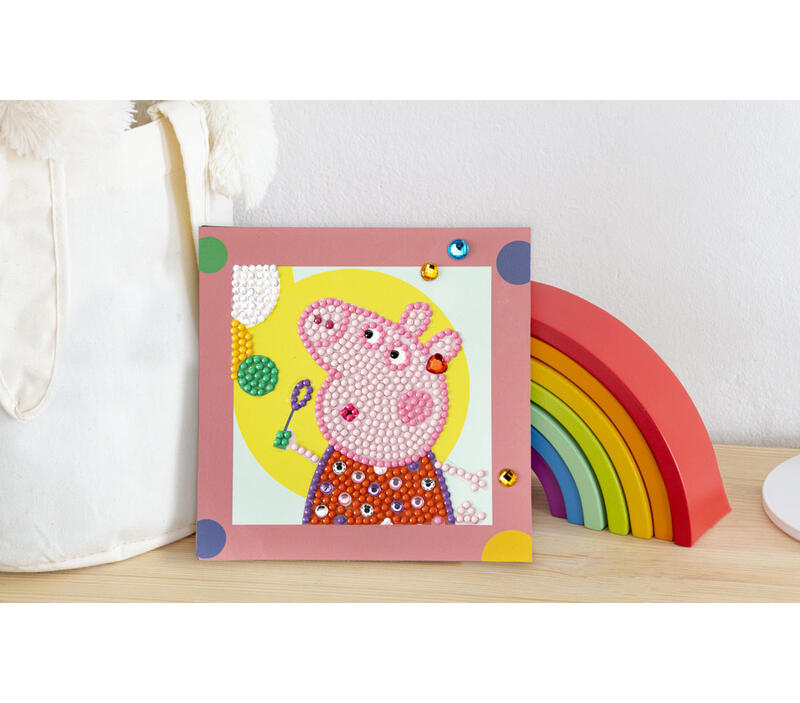 Kreativní set diamantové malování PRASÁTKO PEPPA