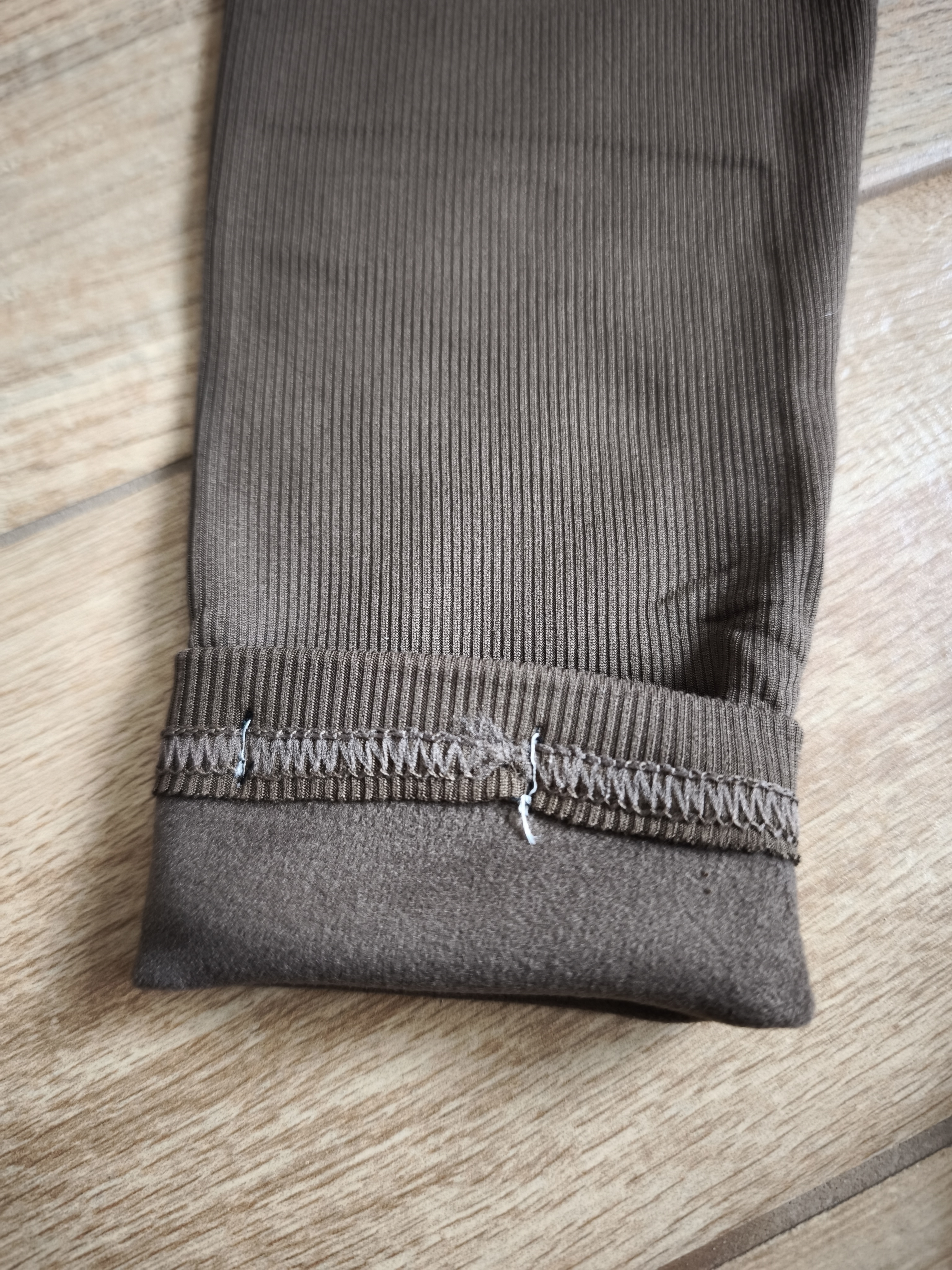 Dívčí zateplené legíny Barevné (žebrované)