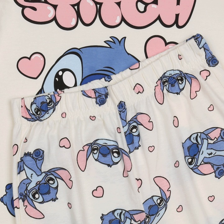 Dívčí bavlněné pyžamo STITCH 