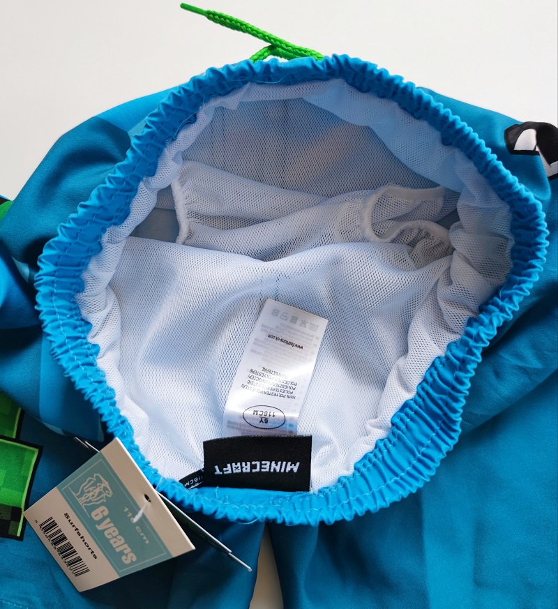 Chlapecké koupací kraťasy MINECRAFT - modré