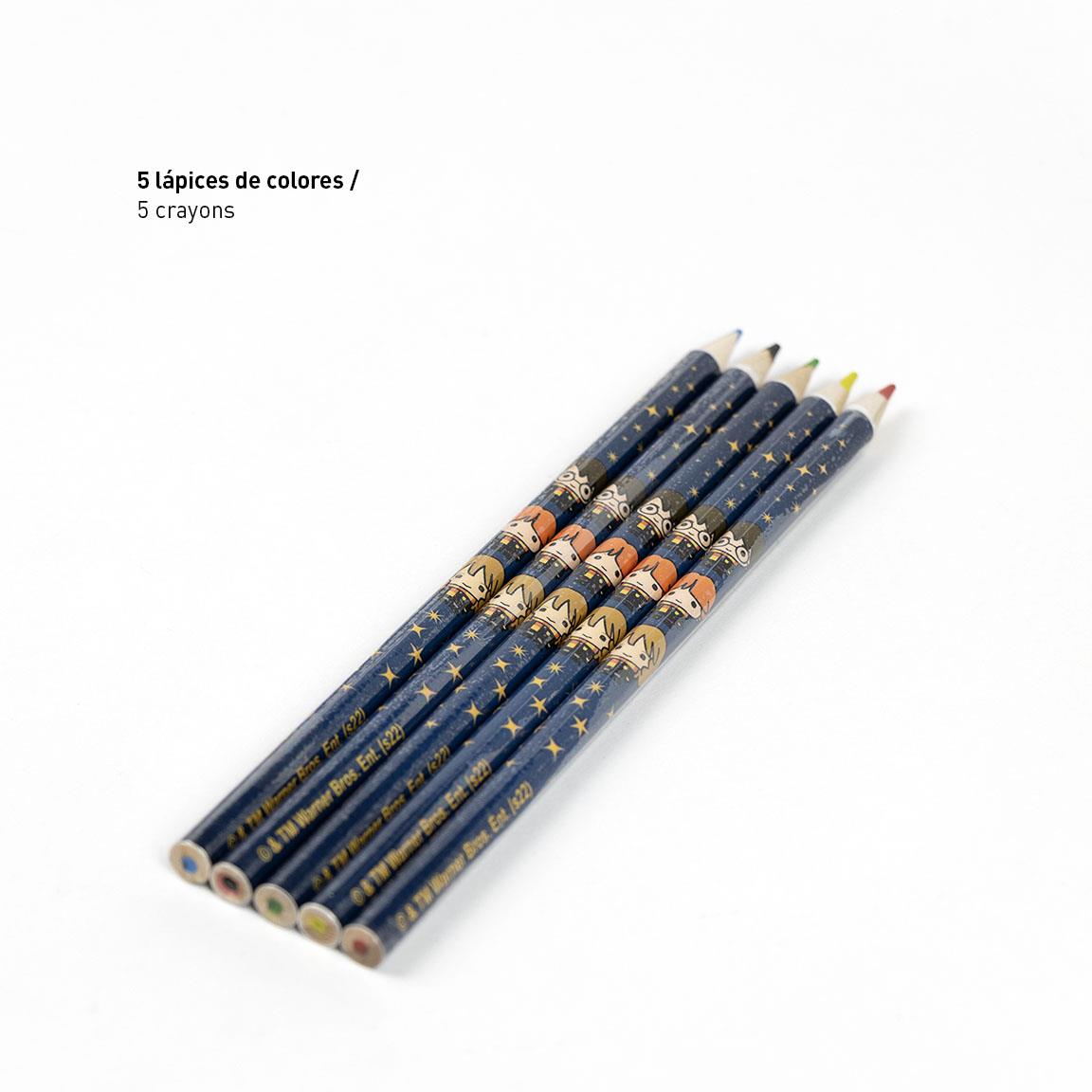 Kreativní sada s omalovánkami a pastelkami HARRY POTTER