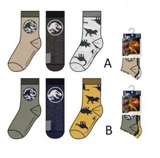 Chlapecké ponožky JURSKÝ PARK B