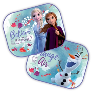 Sluneční clona FROZEN - sada 2ks Believe