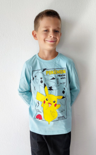 Chlapecké tričko POKEMON světle modré DR