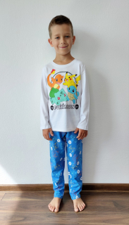 Chlapecké pyžamo POKÉMON bílé 