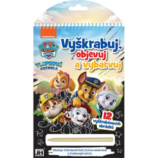 Vyškrabuj, objevuj, vybarvuj TLAAPKOVÁ PATROLA