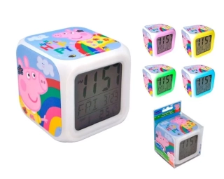 Digitální budík PRASÁTKO PEPPA