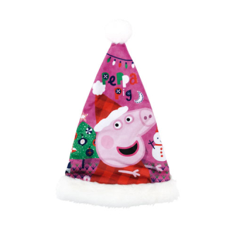Vánoční čepice PRASÁTKO PEPPA