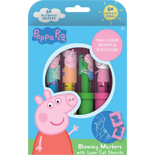 Foukací fixy PRASÁTKO PEPPA